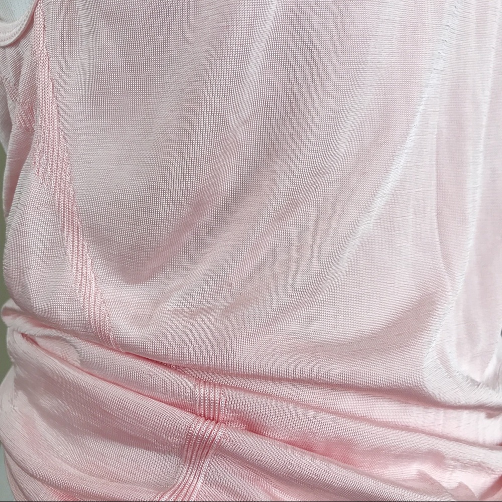 Athleta Crush Metallic Tank Pink Lemonade sz small - Picture 7 of 8